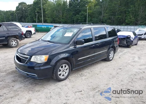 2012 Chrysler Town & Country Touring from USA, damaged, VIN 2C4RC1BG4CR339272